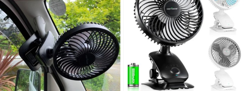 Keynice KN-618 卓上ファン 充電式情報サイト